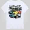 T-shirt graphique à manches courtes « Ford Mustang Rainbow » 1970 pour enfants