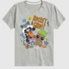 T-shirt graphique à manches courtes « Marvel Groot et Rocket » pour tout-petits