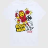 T-shirt graphique à manches courtes « Marvel Iron Man Doodle » pour tout-petits