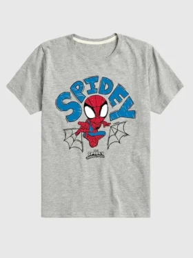 T-shirt graphique à manches courtes « Spidey Doodle » Marvel pour tout-petits