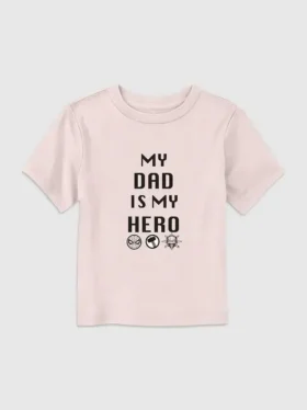 T-shirt graphique « Marvel Hero Dad » pour tout-petits