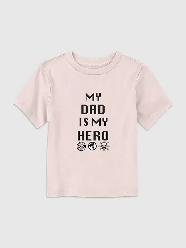 T-shirt graphique « Marvel Hero Dad » pour tout-petits