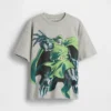 T-shirt graphique Marvel pour enfants, coupe ample