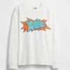 T-shirt graphique Marvel pour enfants, coupe ample