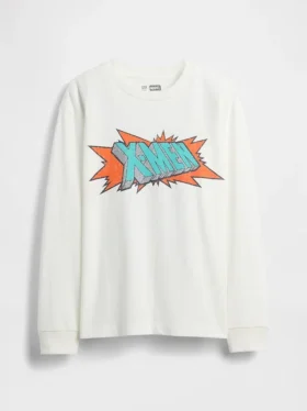 T-shirt graphique Marvel pour enfants, coupe ample