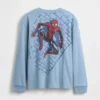 T-shirt graphique Marvel pour enfants, coupe ample