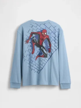 T-shirt graphique Marvel pour enfants, coupe ample