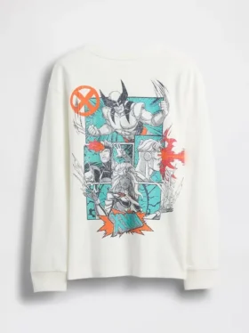 T-shirt graphique Marvel pour enfants, coupe ample