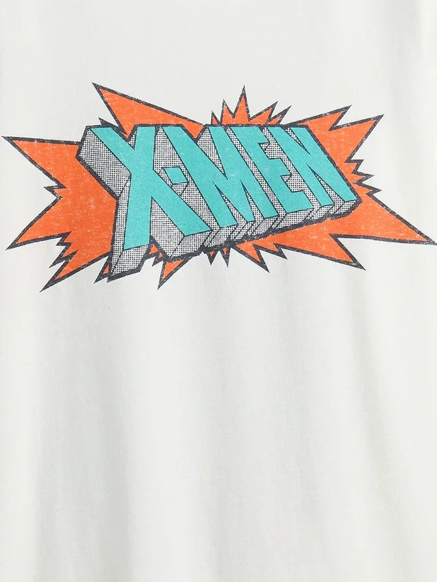 T-shirt graphique Marvel pour enfants, coupe ample