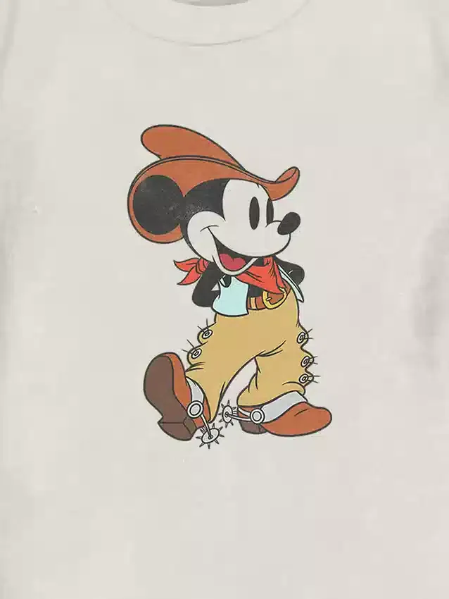 T-shirt graphique « Mickey Mouse Cowboy » pour tout-petits