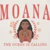 T-shirt graphique « Moana » style universitaire pour tout-petits