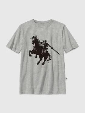 T-shirt graphique Nintendo « Brave Link » pour enfants