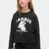 T-shirt graphique oversize Barbie pour enfants