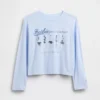 T-shirt graphique oversize Barbie pour enfants