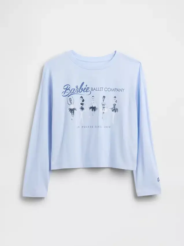T-shirt graphique oversize Barbie pour enfants