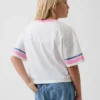 T-shirt graphique oversize et carré pour enfant
