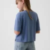 T-shirt graphique oversize et carré pour enfant