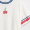 T-shirt graphique oversize et carré pour enfant