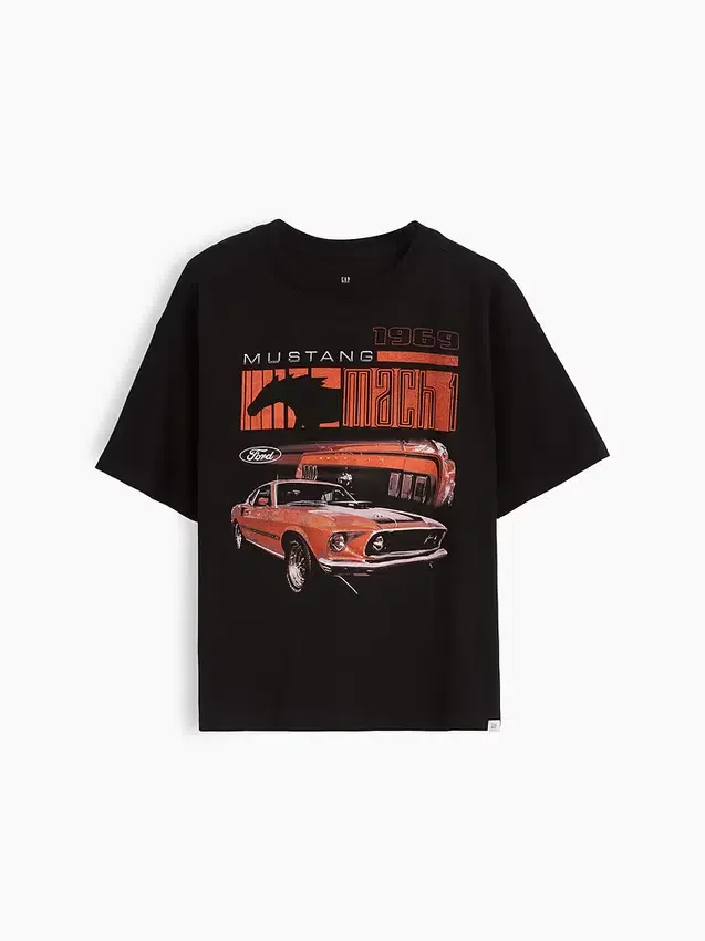 T-shirt graphique oversize « Formule 1 » pour enfants