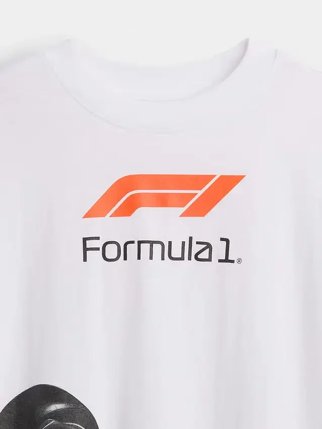 T-shirt graphique oversize « Formule 1 » pour enfants