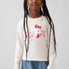 T-shirt graphique oversize Hello Kitty pour enfants