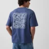 T-shirt graphique oversize Keith Haring