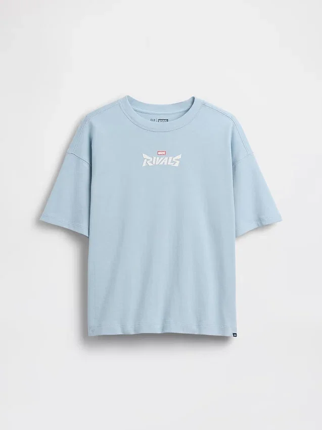 T-shirt graphique oversize Marvel pour enfants