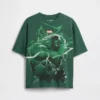 T-shirt graphique oversize Marvel pour enfants