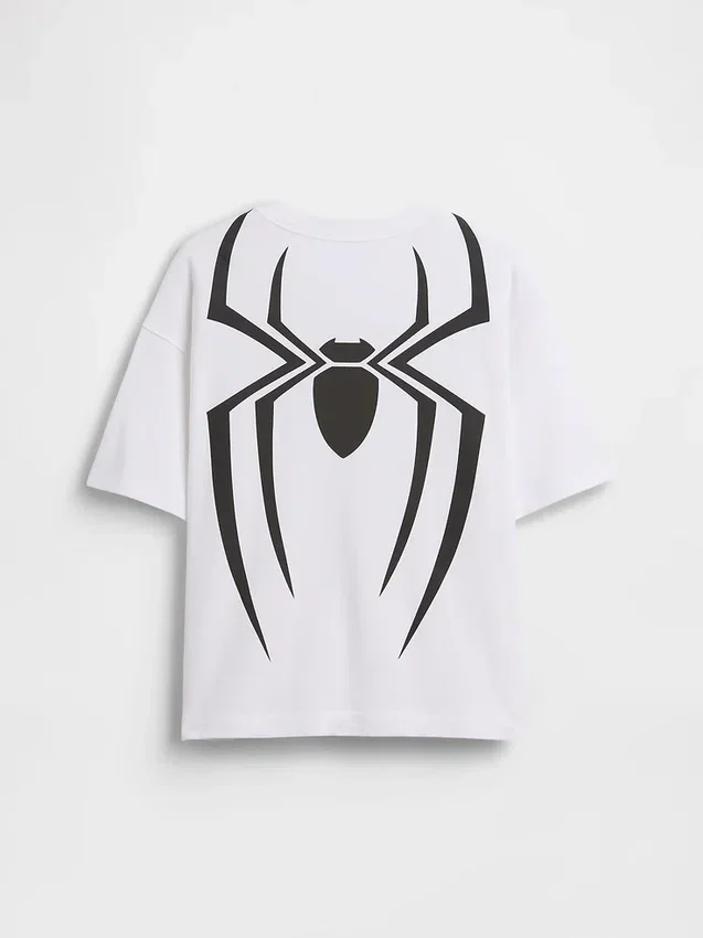 T-shirt graphique oversize Marvel pour enfants