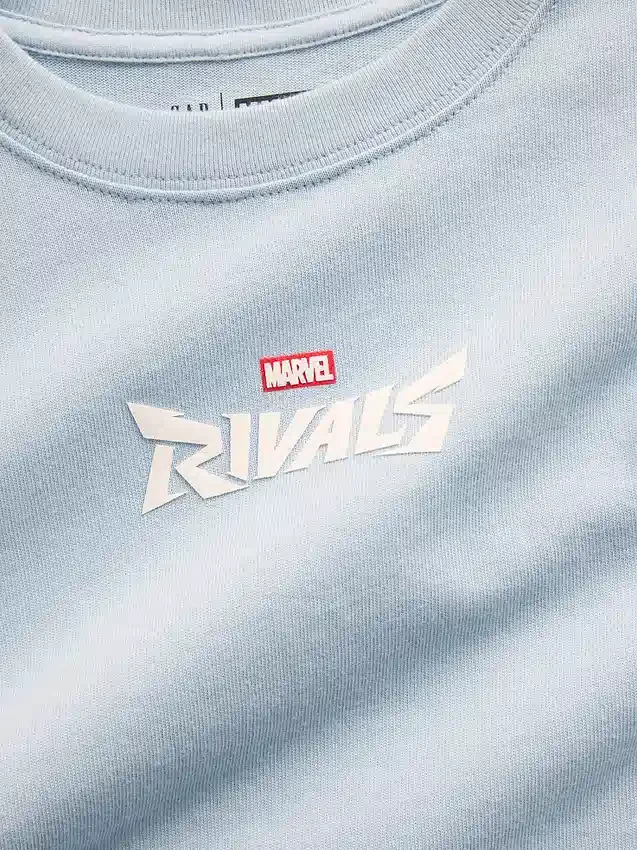 T-shirt graphique oversize Marvel pour enfants