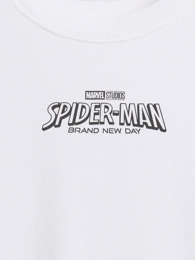T-shirt graphique oversize Marvel pour enfants