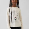 T-shirt graphique oversize pour enfants