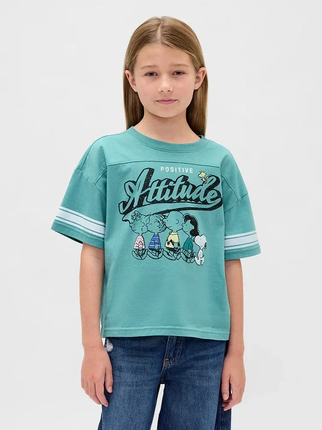 T-shirt graphique oversize pour enfants