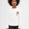 T-shirt graphique oversize pour enfants