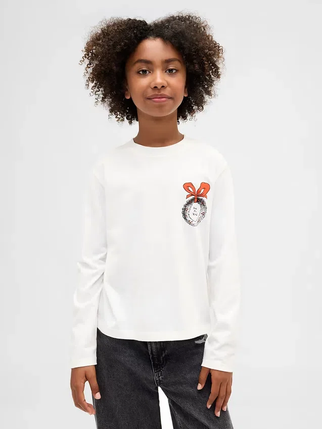 T-shirt graphique oversize pour enfants