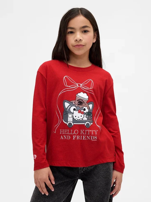 T-shirt graphique oversize pour enfants