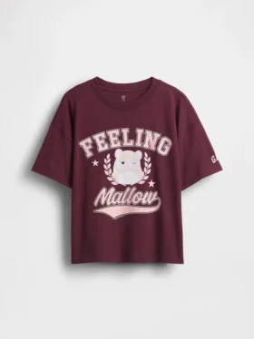 T-shirt graphique oversize pour enfants