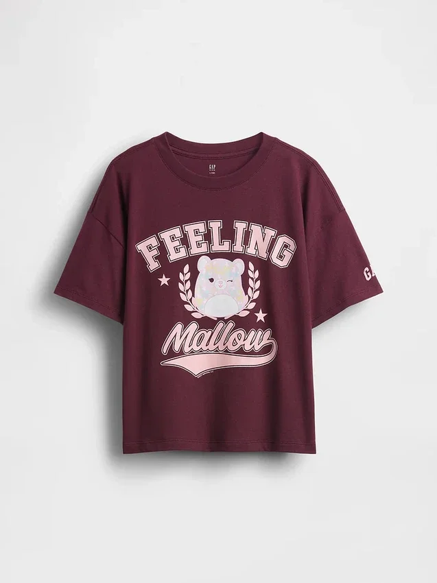 T-shirt graphique oversize pour enfants