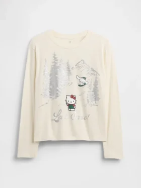 T-shirt graphique oversize pour enfants