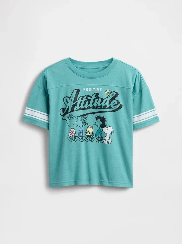 T-shirt graphique oversize pour enfants