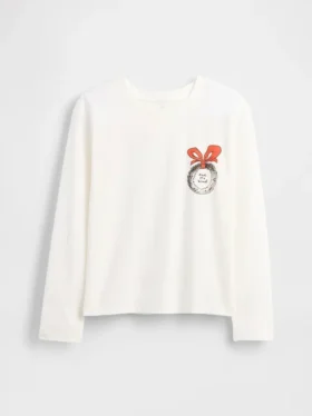 T-shirt graphique oversize pour enfants