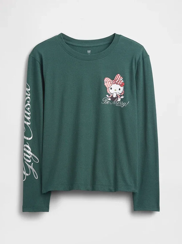T-shirt graphique oversize pour enfants