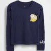 T-shirt graphique oversize pour enfants
