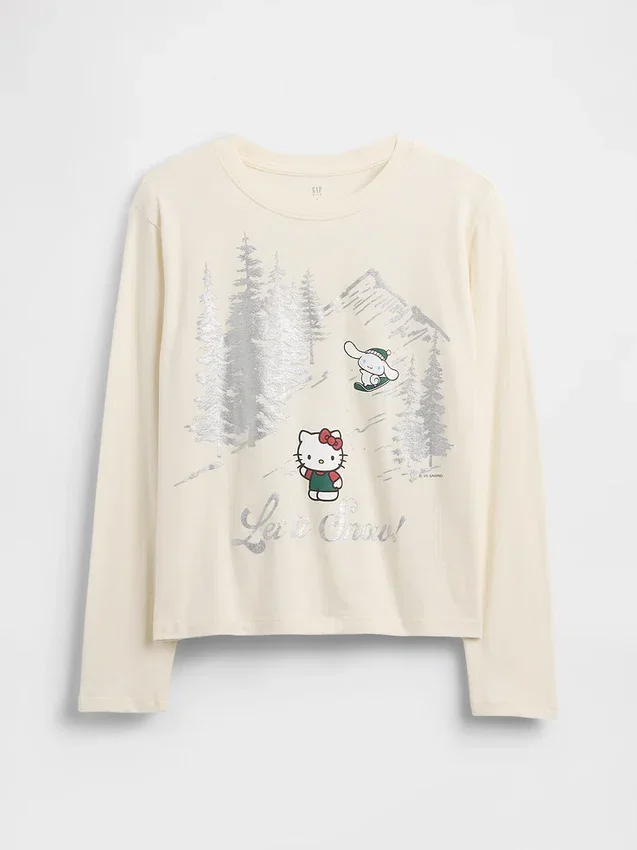 T-shirt graphique oversize pour enfants