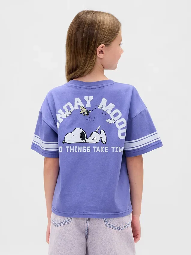 T-shirt graphique oversize pour enfants