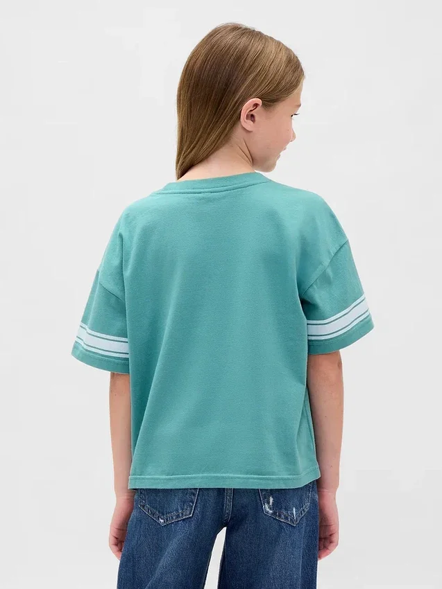 T-shirt graphique oversize pour enfants