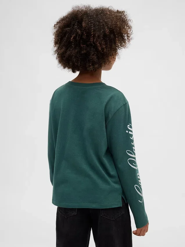 T-shirt graphique oversize pour enfants