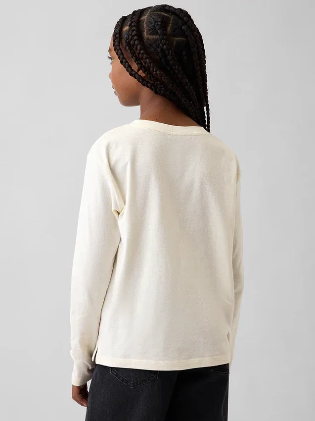 T-shirt graphique oversize pour enfants