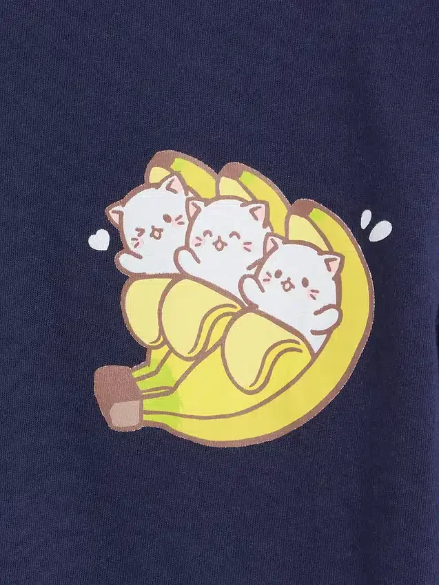 T-shirt graphique oversize pour enfants