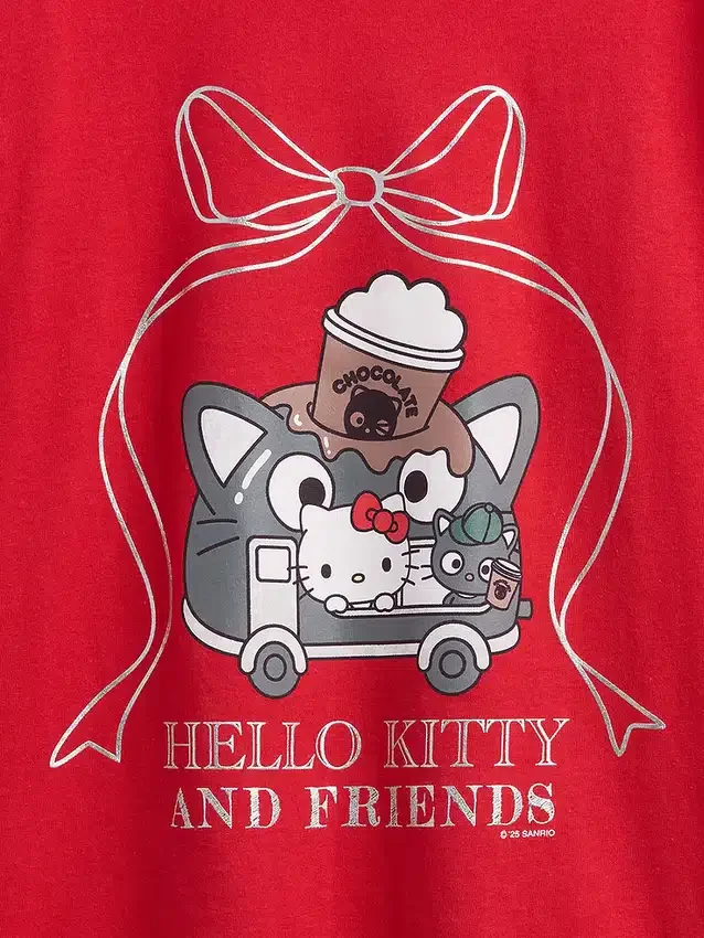 T-shirt graphique oversize pour enfants